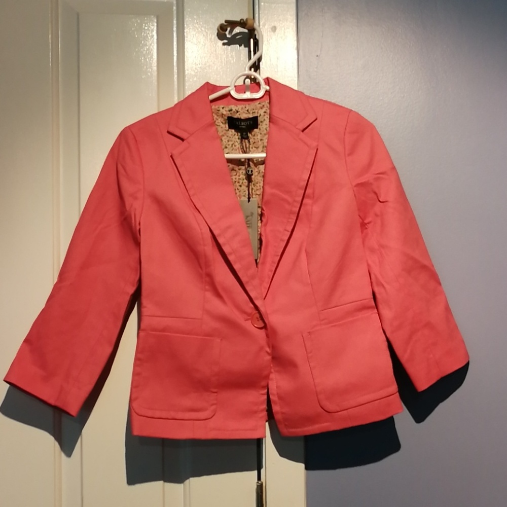 NWT Talbots Kate Pink blazer 2P